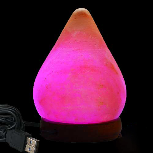 Tear-Drop-USB-Salt-Lamp-Purple